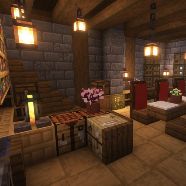 Medieval Riverside House