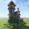 Medieval Stone House Minecraft Build by Batcheen