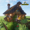 Rustic Medieval House Minecraft build by Batcheen