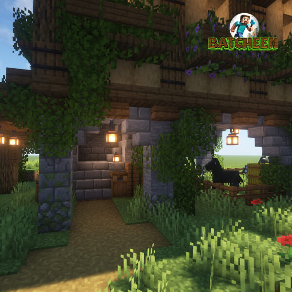 Rustic medieval house Minecraft build by Batcheen