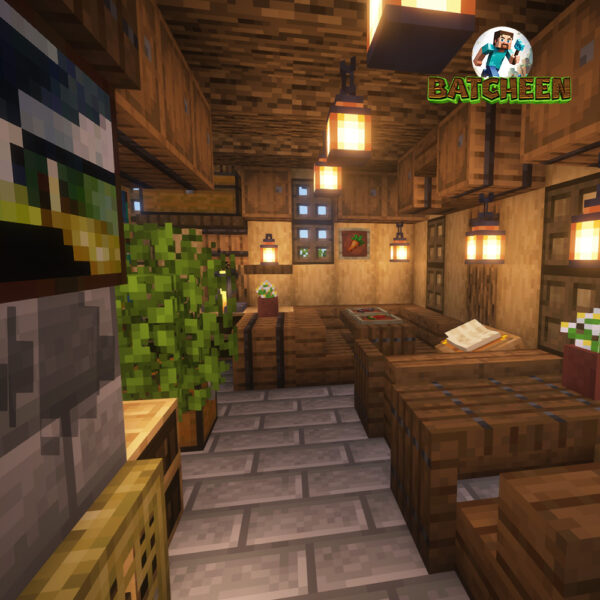 Rustic medieval house Minecraft build by Batcheen