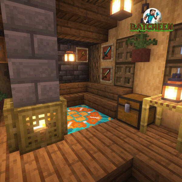 Rustic medieval house Minecraft build by Batcheen