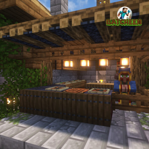 Small Trading Cottage Minecraft build by Batcheen