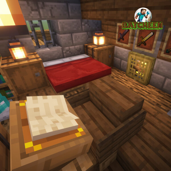 Rustic Stone House Minecraft build by Batcheen