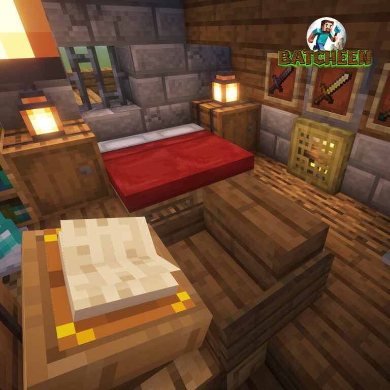Rustic Stone House - Minecraft Build by Batcheen
