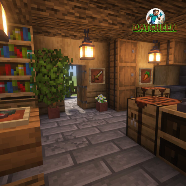 Rustic Wooden House Minecraft build by Batcheen